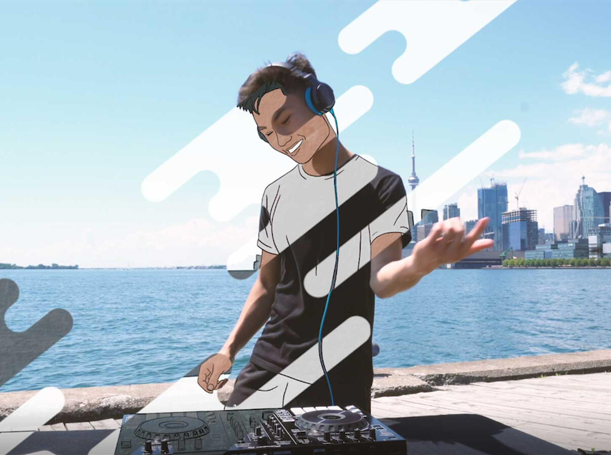 Pioneer DJ Video illustrations