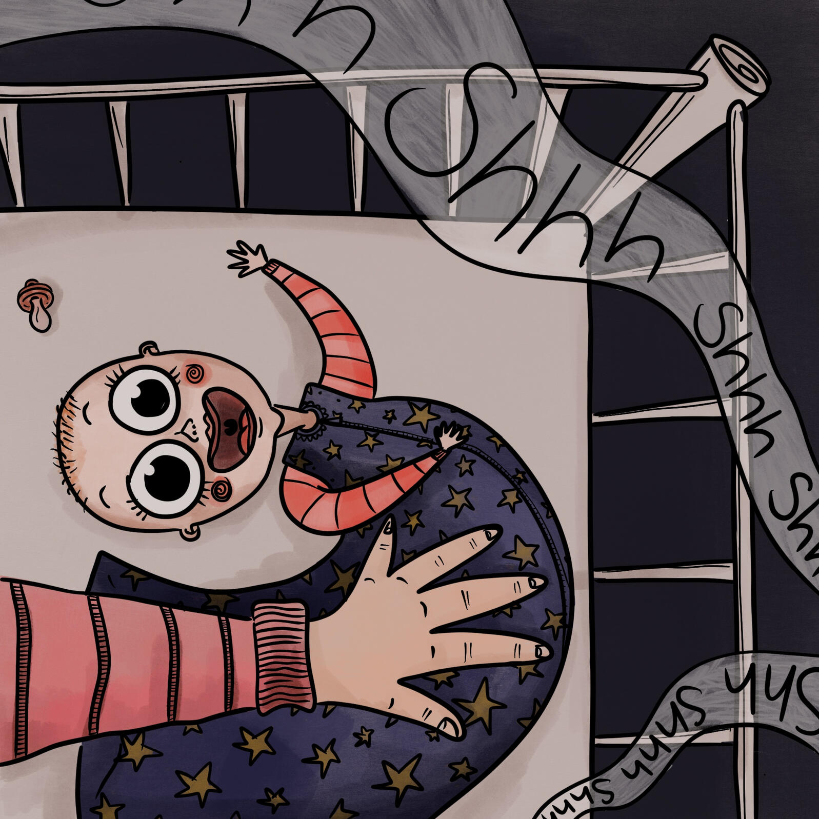 The wriggliest baby ever!